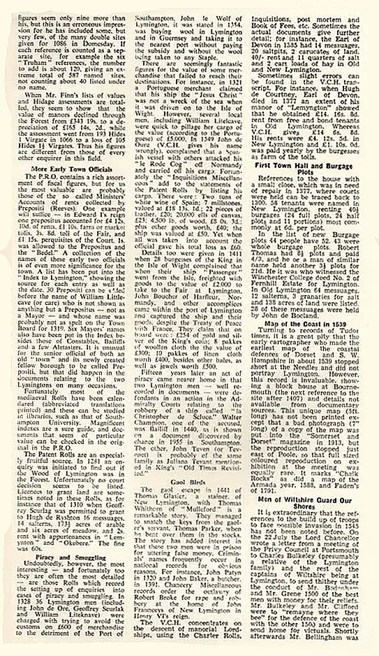 Lymingtons history page 2